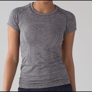 ➕Lululemon Grey Swiftly Tech Short Sleeve Crew